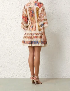 Best ZIMMERMANN August Lace Trimmed Mini Dress