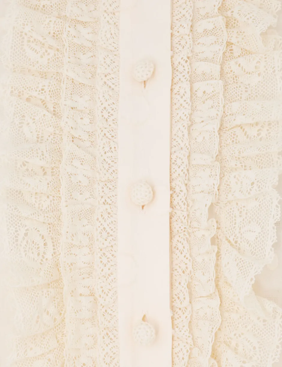 New ZIMMERMANN August Long Sleeve Blouse
