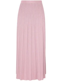 Discount ZIMMERMANN August Rib Midi Skirt