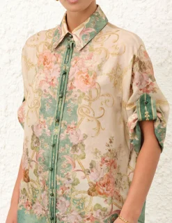 ZIMMERMANN August Short Sleeve Shirt