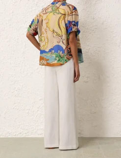 ZIMMERMANN August Tuck Pant