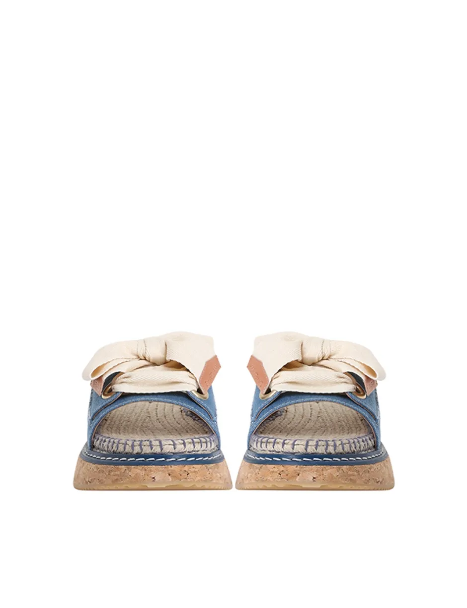 New ZIMMERMANN Bow Flatform Espadrille