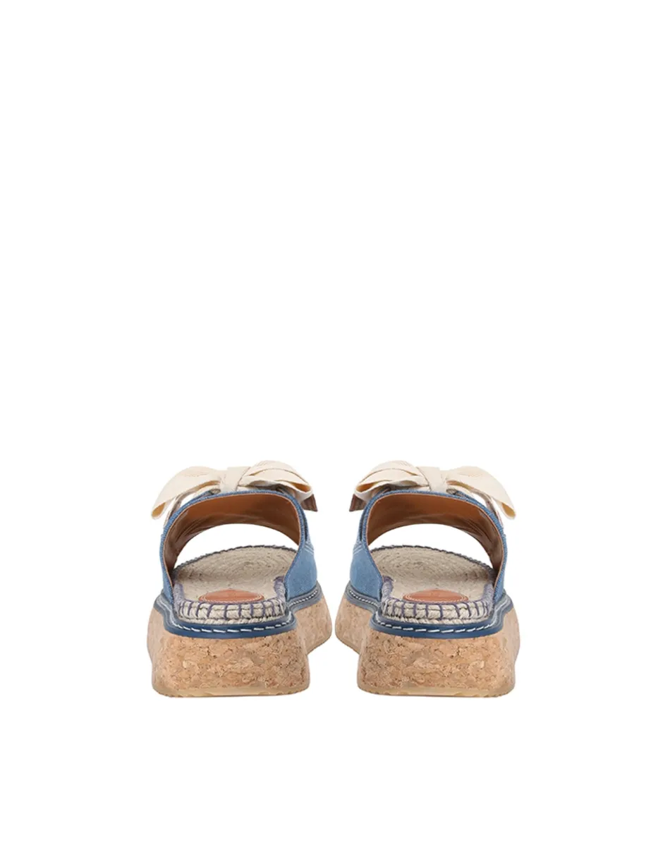 New ZIMMERMANN Bow Flatform Espadrille