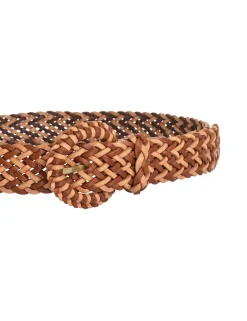 Outlet ZIMMERMANN Braided Leather Jean Belt