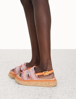 Clearance ZIMMERMANN Braided Strap Flatform