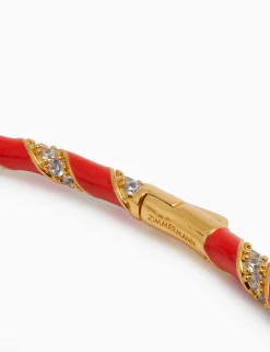 Outlet ZIMMERMANN Candy Stripe Pave Choker