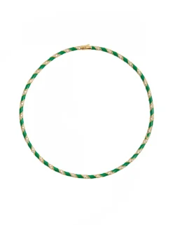 Discount ZIMMERMANN Candy Stripe Pave Choker