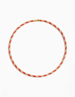Clearance ZIMMERMANN Candy Stripe Pave Choker