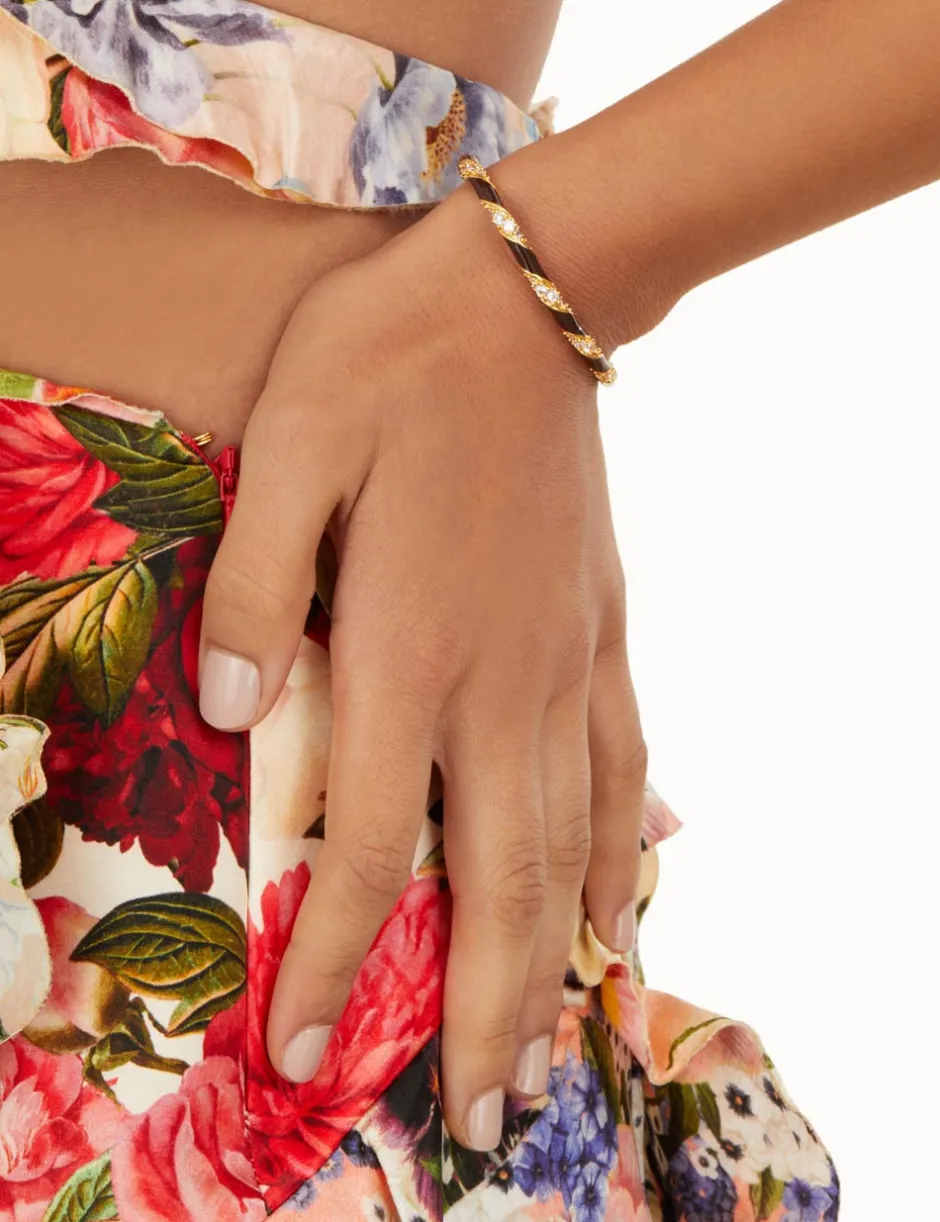 Clearance ZIMMERMANN Candy Stripe Pave Cuff