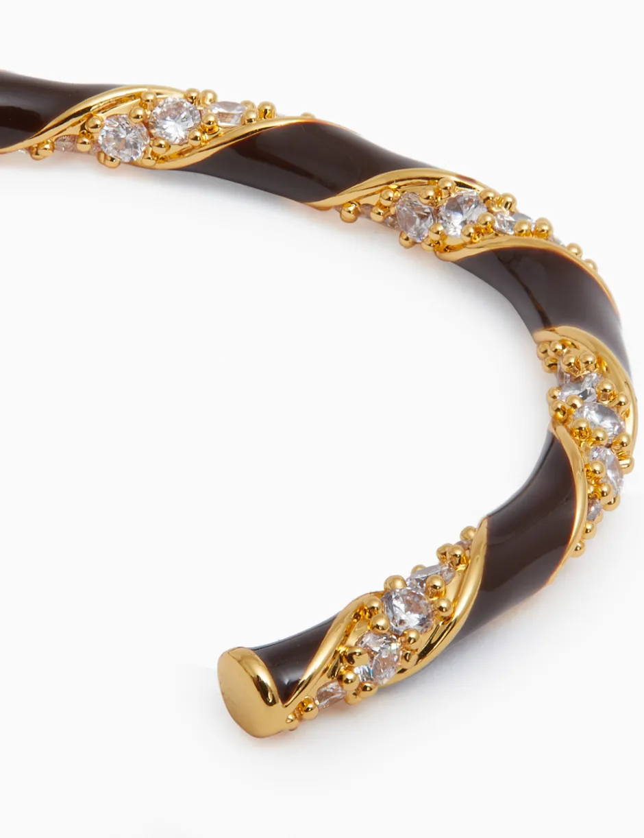 Clearance ZIMMERMANN Candy Stripe Pave Cuff