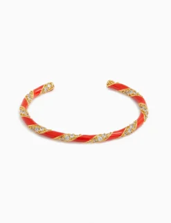 Clearance ZIMMERMANN Candy Stripe Pave Cuff