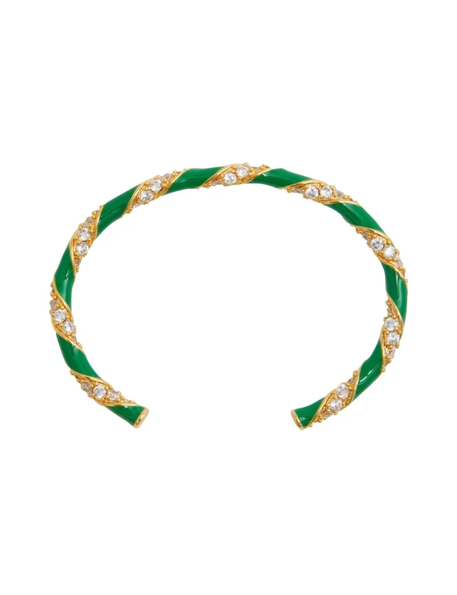 Discount ZIMMERMANN Candy Stripe Pave Cuff