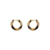 Best ZIMMERMANN Candy Stripe Pave Hoops