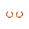 Hot ZIMMERMANN Candy Stripe Pave Hoops