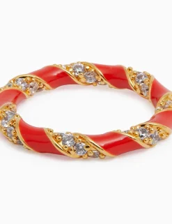 Sale ZIMMERMANN Candy Stripe Pave Ring