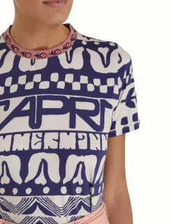 Clearance ZIMMERMANN Capri Straight Fit Tee