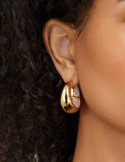 New ZIMMERMANN Carved Pave Hoops