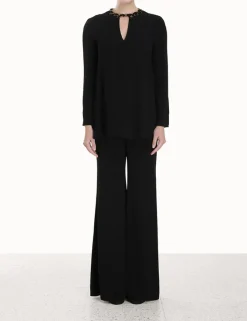 Discount ZIMMERMANN Chain Embellished Tunic Top