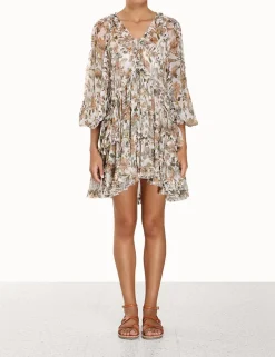 Clearance ZIMMERMANN Chintz Billow Frill Mini Dress