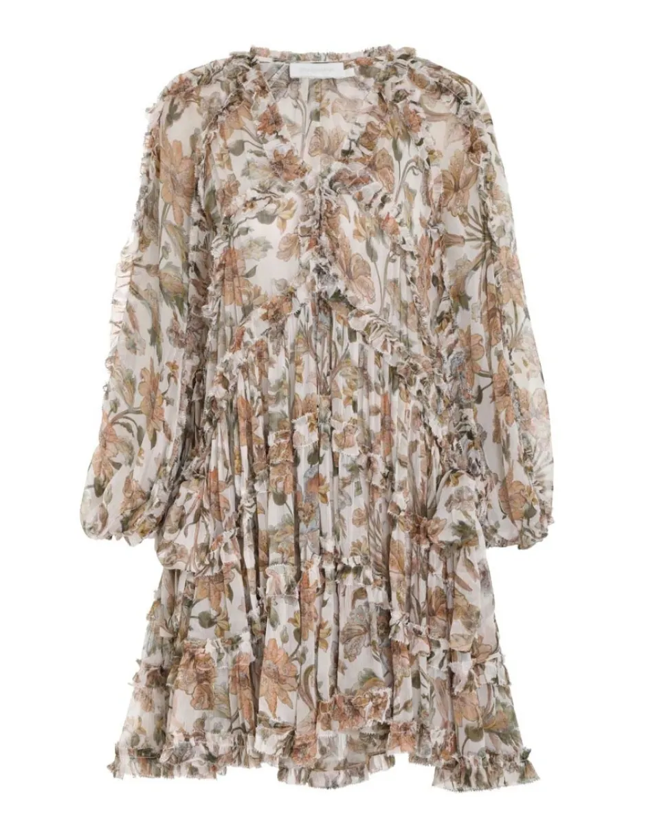ZIMMERMANN Chintz Billow Frill Mini Dress