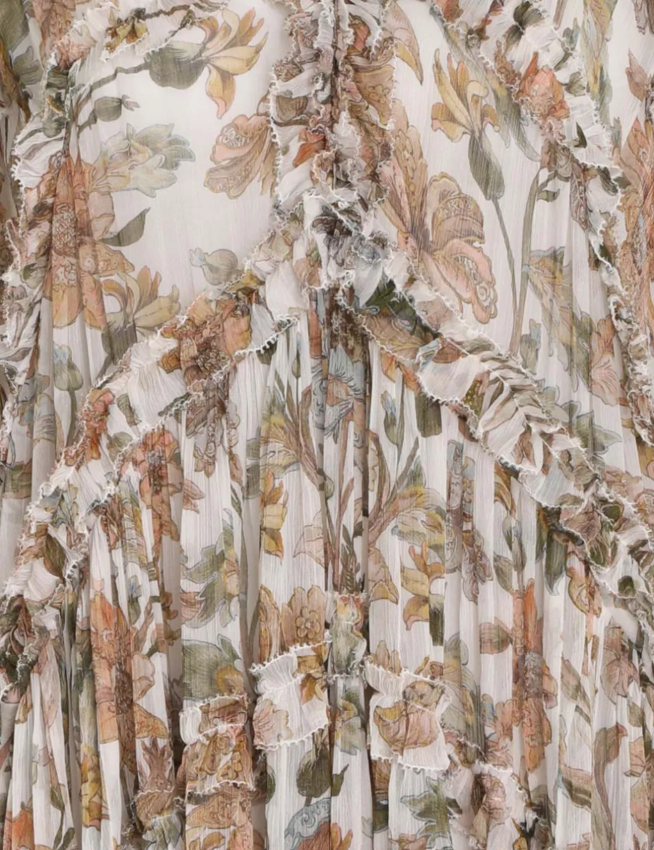 ZIMMERMANN Chintz Billow Frill Mini Dress