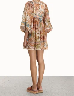 New ZIMMERMANN Chintz Billow Mini Dress