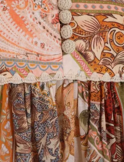 New ZIMMERMANN Chintz Billow Mini Dress