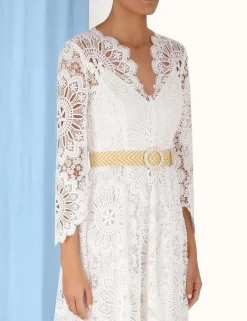 ZIMMERMANN Chintz Doily Lace Dress