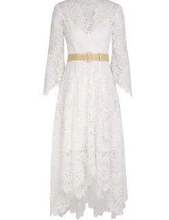 New ZIMMERMANN Chintz Doily Lace Dress