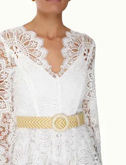New ZIMMERMANN Chintz Doily Lace Dress