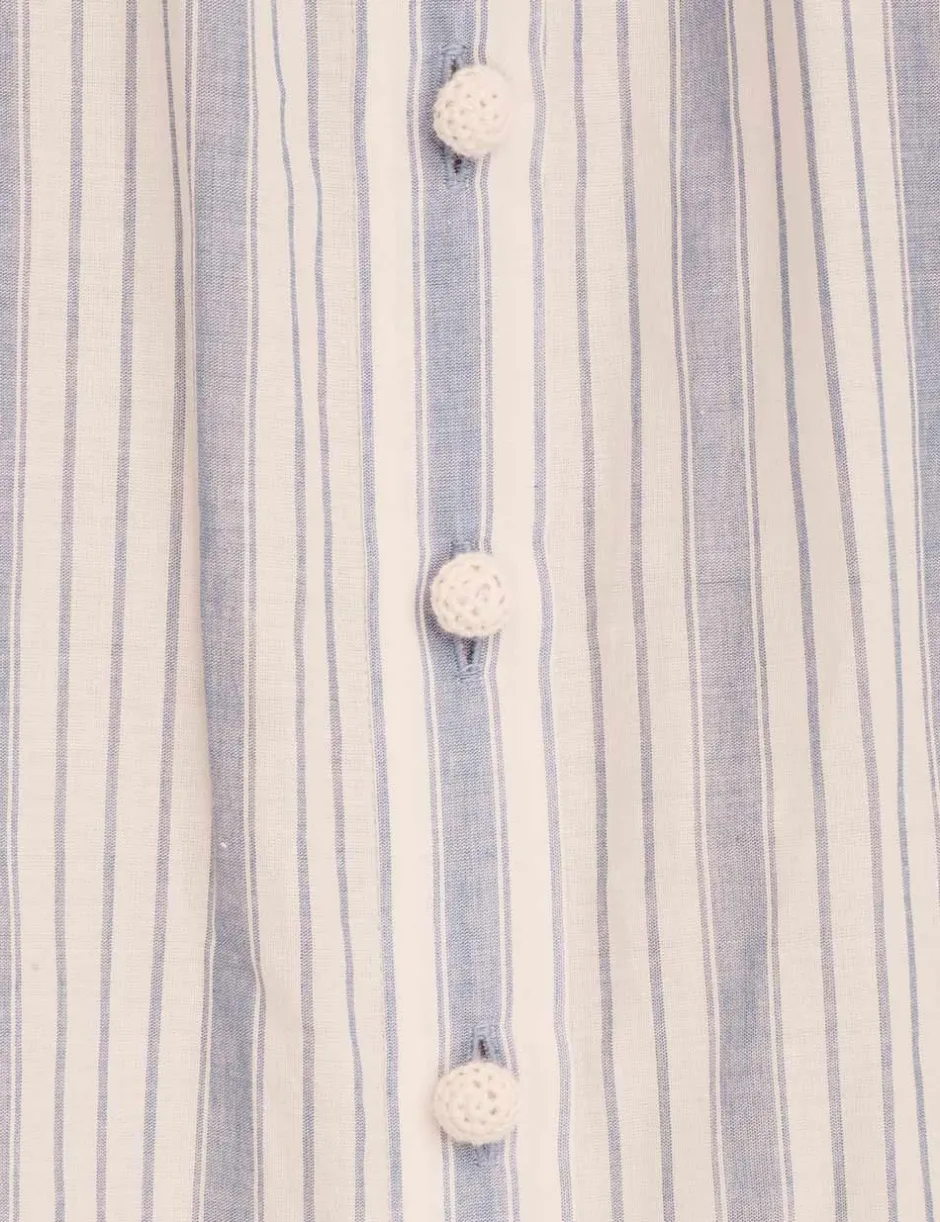 Hot ZIMMERMANN Chintz Striped Billow Blouse