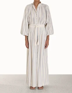 ZIMMERMANN Chintz Striped Billow Blouse