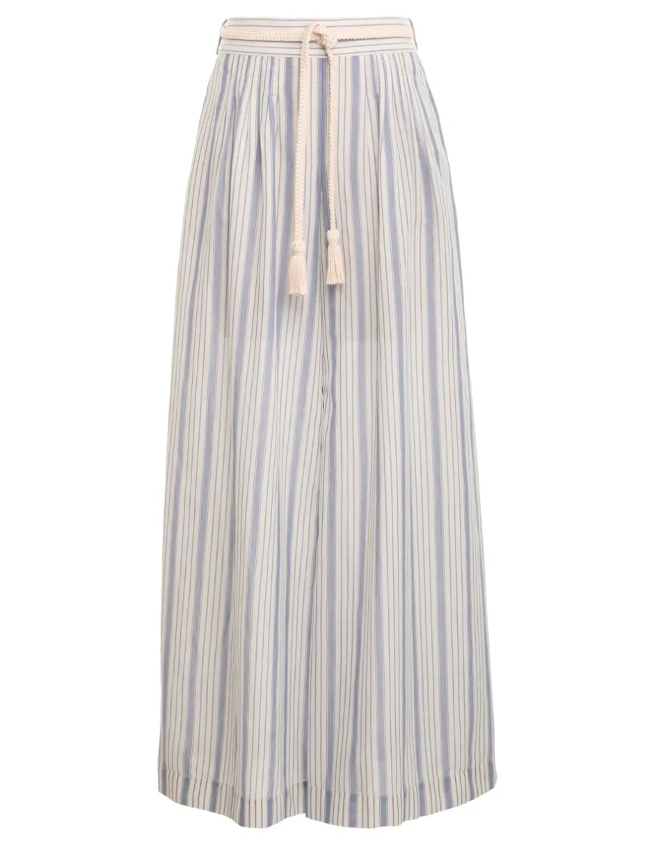 Sale ZIMMERMANN Chintz Striped Relaxed Pant