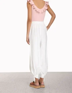 Discount ZIMMERMANN Chintz V-Neck Frill Tank