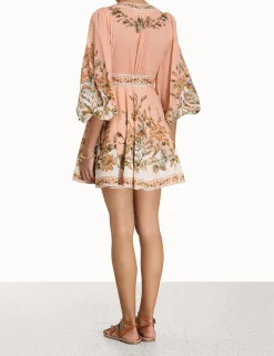 Best ZIMMERMANN Chintz Wrap Mini Dress