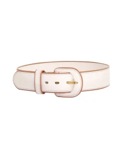 Outlet ZIMMERMANN Contrast Leather Waist Belt