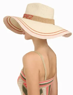 Best ZIMMERMANN Contrast Stripe Hat
