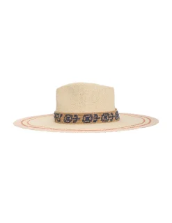 ZIMMERMANN Contrast Stripe Hat