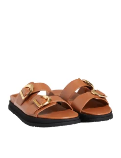 Sale ZIMMERMANN Crescent Buckle Slide