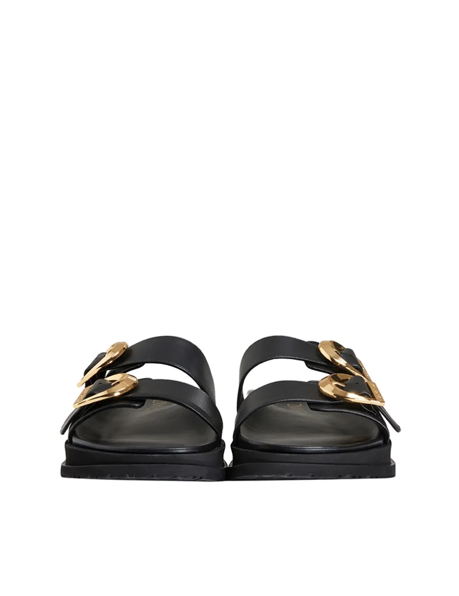 Outlet ZIMMERMANN Crescent Buckle Slide