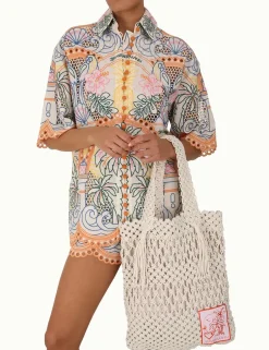 New ZIMMERMANN Crochet Tote