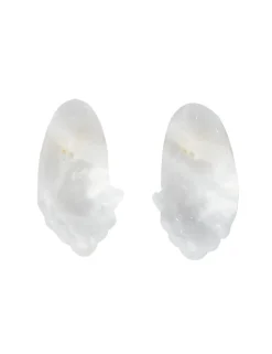 Clearance ZIMMERMANN Crystal Carved Pebble Earrings