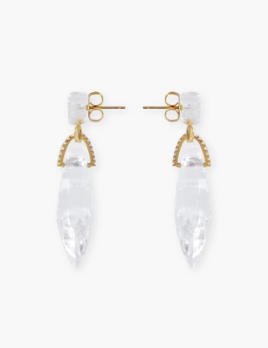 Hot ZIMMERMANN Crystal Chandelier Earrings