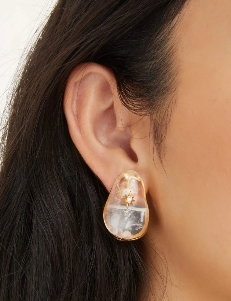 Hot ZIMMERMANN Crystal Pebble Earrings