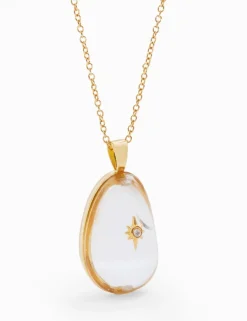 Clearance ZIMMERMANN Crystal Pebble Necklace