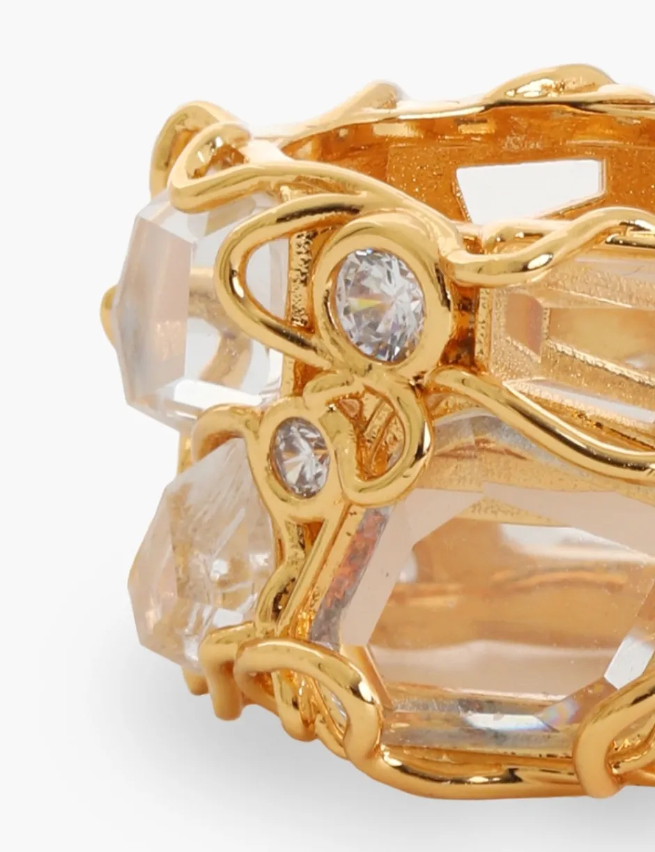 Clearance ZIMMERMANN Crystal Swirl Ring