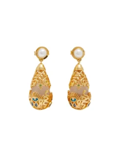 ZIMMERMANN Crystal Tarot Drop Earrings