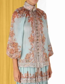 Hot ZIMMERMANN Devi Billow Blouse
