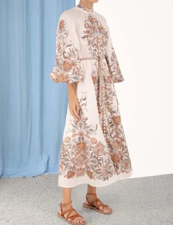 Outlet ZIMMERMANN Devi Billow Long Dress