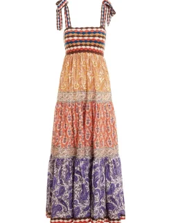 Best ZIMMERMANN Devi Crochet Spliced Dress